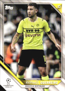 Raphael Guerreiro Borussia Dortmund Topps UEFA Champions League Collection 2021/22 #74
