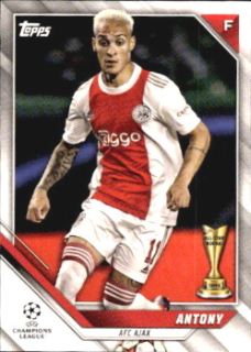 Antony AFC Ajax Topps UEFA Champions League Collection 2021/22 #82