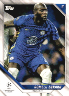 Romelu Lukaku Chelsea Topps UEFA Champions League Collection 2021/22 #89