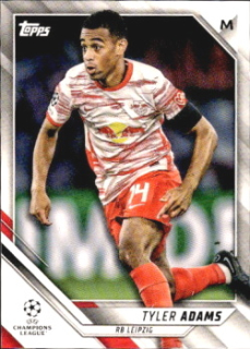 Tyler Adams RB Leipzig Topps UEFA Champions League Collection 2021/22 #95