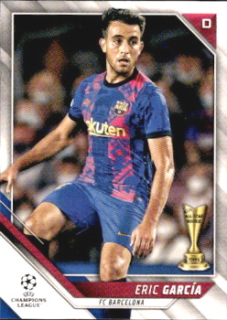 Eric Garcia FC Barcelona Topps UEFA Champions League Collection 2021/22 #96