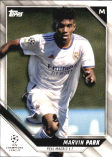 Marvin Park Real Madrid Topps UEFA Champions League Collection 2021/22 #136