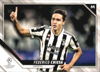 Federico Chiesa Juventus FC Topps UEFA Champions League Collection 2021/22 #137