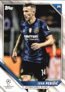 Ivan Perisic Internazionale Milano Topps UEFA Champions League Collection 2021/22 #142