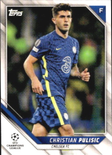 Christian Pulisic Chelsea Topps UEFA Champions League Collection 2021/22 #143