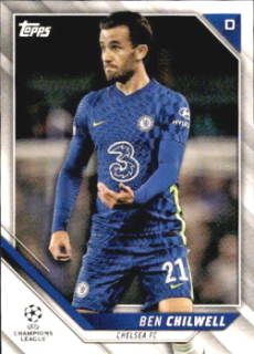 Ben Chilwell Chelsea Topps UEFA Champions League Collection 2021/22 #146