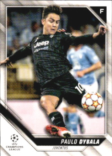 Paulo Dybala Juventus FC Topps UEFA Champions League Collection 2021/22 #160