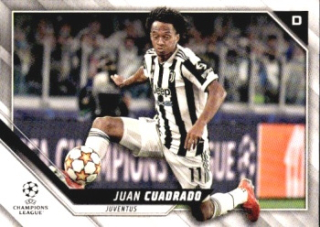 Juan Cuadrado Juventus FC Topps UEFA Champions League Collection 2021/22 #177