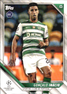 Goncalo Inacio Sporting CP Topps UEFA Champions League Collection 2021/22 #197
