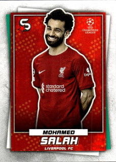 Mohamed Salah Liverpool Topps UEFA Football Superstars 2022/23 #19