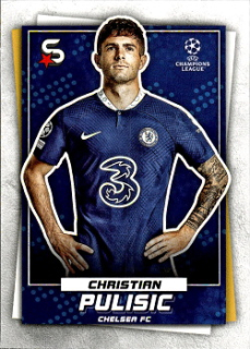 Christian Pulisic Chelsea Topps UEFA Football Superstars 2022/23 #28