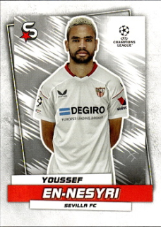 Youssef En-Nesyri Sevilla FC Topps UEFA Football Superstars 2022/23 #65