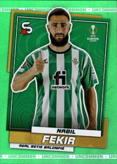Nabil Fekir Real Betis Balompie Topps UEFA Football Superstars 2022/23 Uncommon Green #175