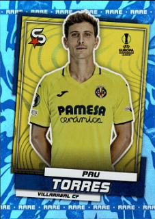 Pau Torres Villarreal Topps UEFA Football Superstars 2022/23 Rare #188