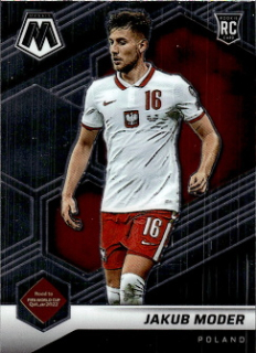 Jakub Moder Poland Panini Mosaic Road to World Cup 2022 #48