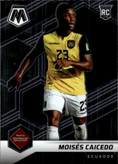 Moises Caicedo Ecuador Panini Mosaic Road to World Cup 2022 #78