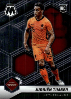 Jurrien Timber Netherlands Panini Mosaic Road to World Cup 2022 #178