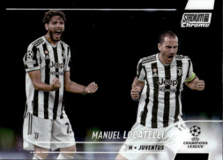 Manuel Locatelli Juventus FC Topps Stadium Club Chrome UEFA Champions League 2021/22 #27
