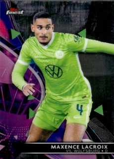 Maxence Lacroix VfL Wolfsburg Topps UEFA Champions League Finest 2021/22 #21