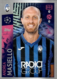 Andrea Masiello Atalanta BC samolepka UEFA Champions League 2019/20 #11