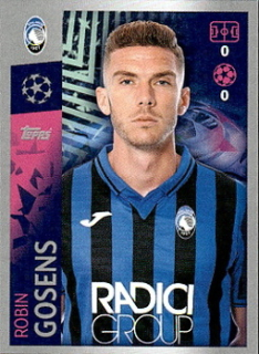 Robin Gosens Atalanta BC samolepka UEFA Champions League 2019/20 #13