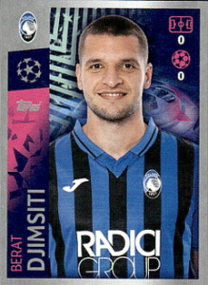 Berat Djimsiti Atalanta BC samolepka UEFA Champions League 2019/20 #14