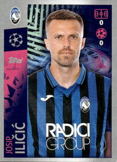 Josip Ilicic Atalanta BC samolepka UEFA Champions League 2019/20 #19