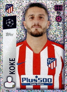 Koke Atletico Madrid samolepka UEFA Champions League 2019/20 #34