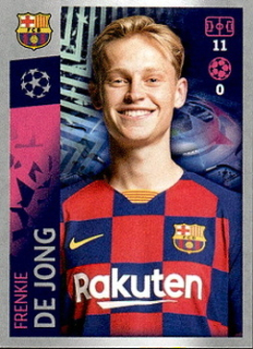 Frenkie de Jong FC Barcelona samolepka UEFA Champions League 2019/20 #51