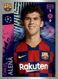 Carles Alena FC Barcelona samolepka UEFA Champions League 2019/20 #56