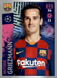 Antoine Griezmann FC Barcelona samolepka UEFA Champions League 2019/20 #57