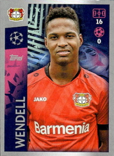 Wendell Bayer 04 Leverkusen samolepka UEFA Champions League 2019/20 #67