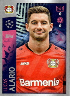 Lucas Alario Bayer 04 Leverkusen samolepka UEFA Champions League 2019/20 #79