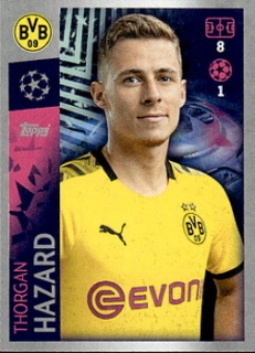 Thorgan Hazard Borussia Dortmund samolepka UEFA Champions League 2019/20 #134