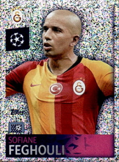 Sofiane Feghouli Galatasaray AS samolepka UEFA Champions League 2019/20 Top Scorer #158