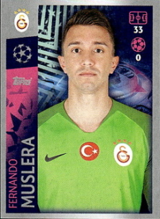 Fernando Muslera Galatasaray AS samolepka UEFA Champions League 2019/20 #159