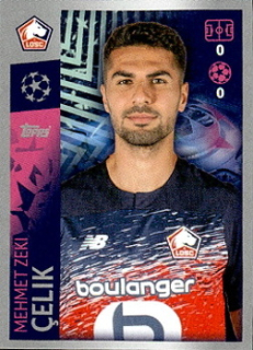 Mehmet Zeki Celik LOSC Lille samolepka UEFA Champions League 2019/20 #255