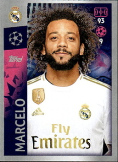 Marcelo Real Madrid samolepka UEFA Champions League 2019/20 #389