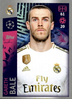 Gareth Bale Real Madrid samolepka UEFA Champions League 2019/20 #400