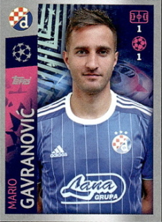 Mario Gavranovic Dinamo Zagreb samolepka UEFA Champions League 2019/20 #560
