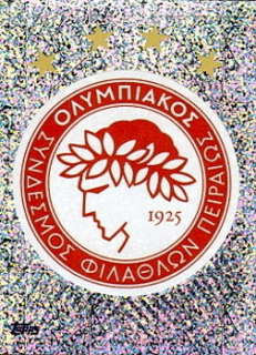 Club Badge Olympiakos samolepka UEFA Champions League 2019/20 Club Logo #562