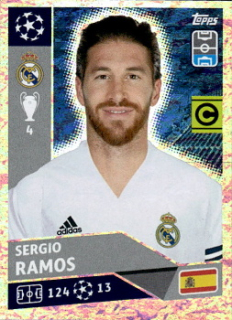 Sergio Ramos (Captain) Real Madrid samolepka UEFA Champions League 2020/21 #RMA06