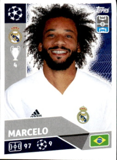 Marcelo Real Madrid samolepka UEFA Champions League 2020/21 #RMA08