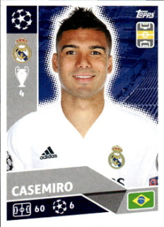 Casemiro Real Madrid samolepka UEFA Champions League 2020/21 #RMA09