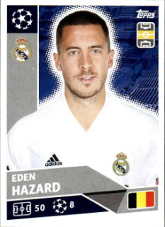 Eden Hazard Real Madrid samolepka UEFA Champions League 2020/21 #RMA13