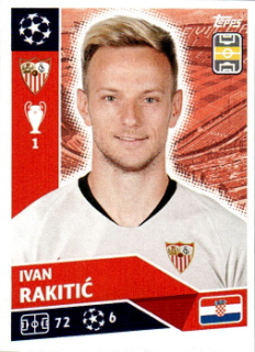 Ivan Rakitic Sevilla FC samolepka UEFA Champions League 2020/21 #SEV09