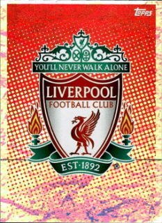 Badge Liverpool samolepka UEFA Champions League 2020/21 Club Logo #LIV01