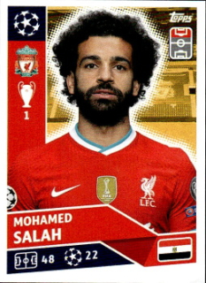 Mohamed Salah Liverpool samolepka UEFA Champions League 2020/21 #LIV16