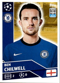 Ben Chilwell Chelsea samolepka UEFA Champions League 2020/21 #CHE07