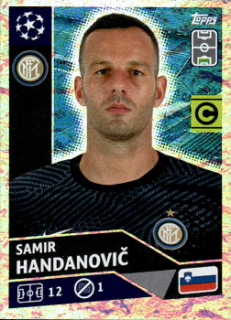 Samir Handanovic (Captain) Internazionale Milano samolepka UEFA Champions League 2020/21 #INT3